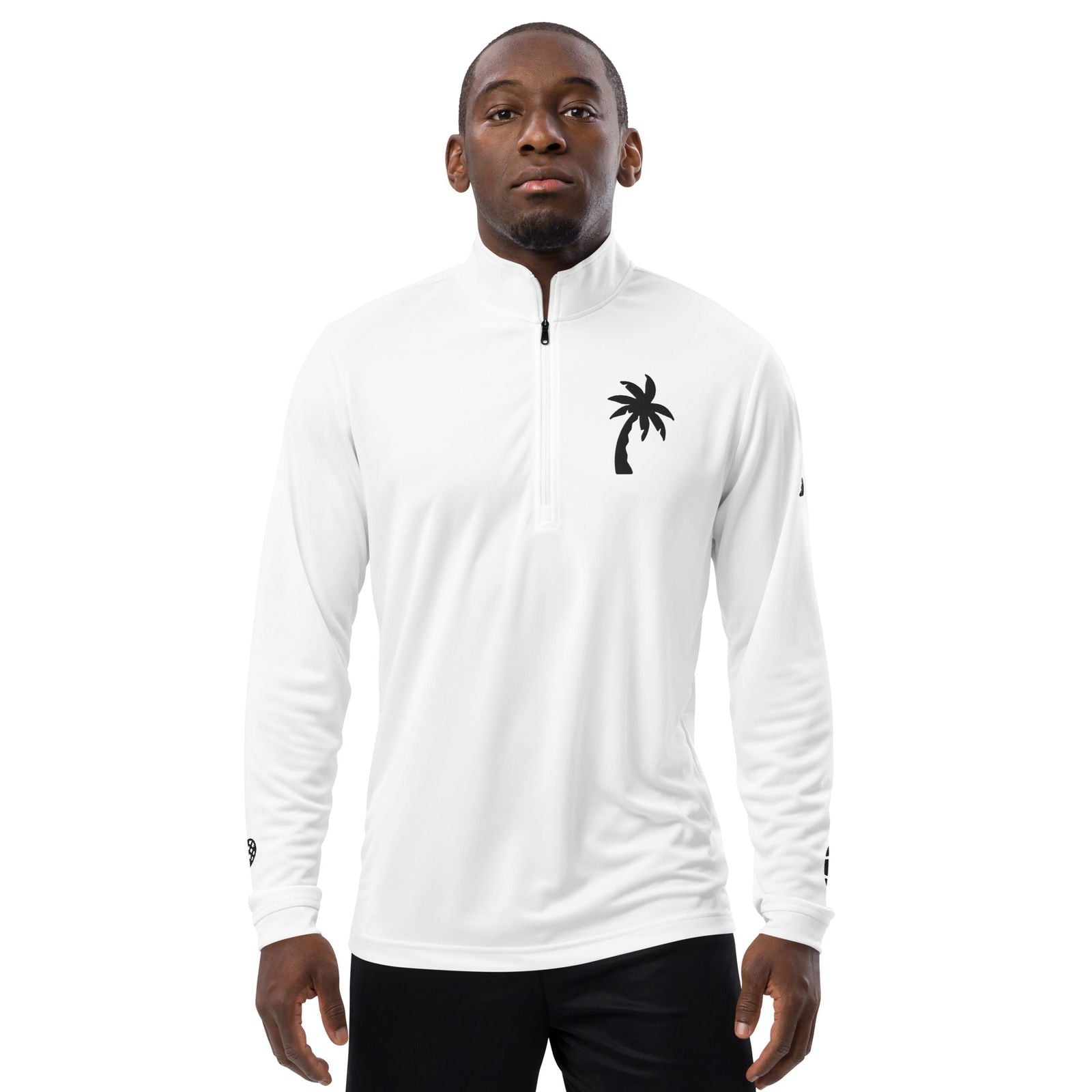 Quarter zip pullover - Palm -  - #tag2#