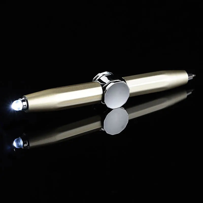 LED Metal Gyro Fidget Spinner Pen -  - #tag2#