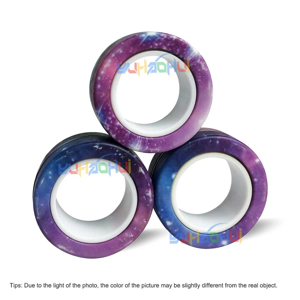 3PCS Fingertip Magnetic Rings -  - #tag2#