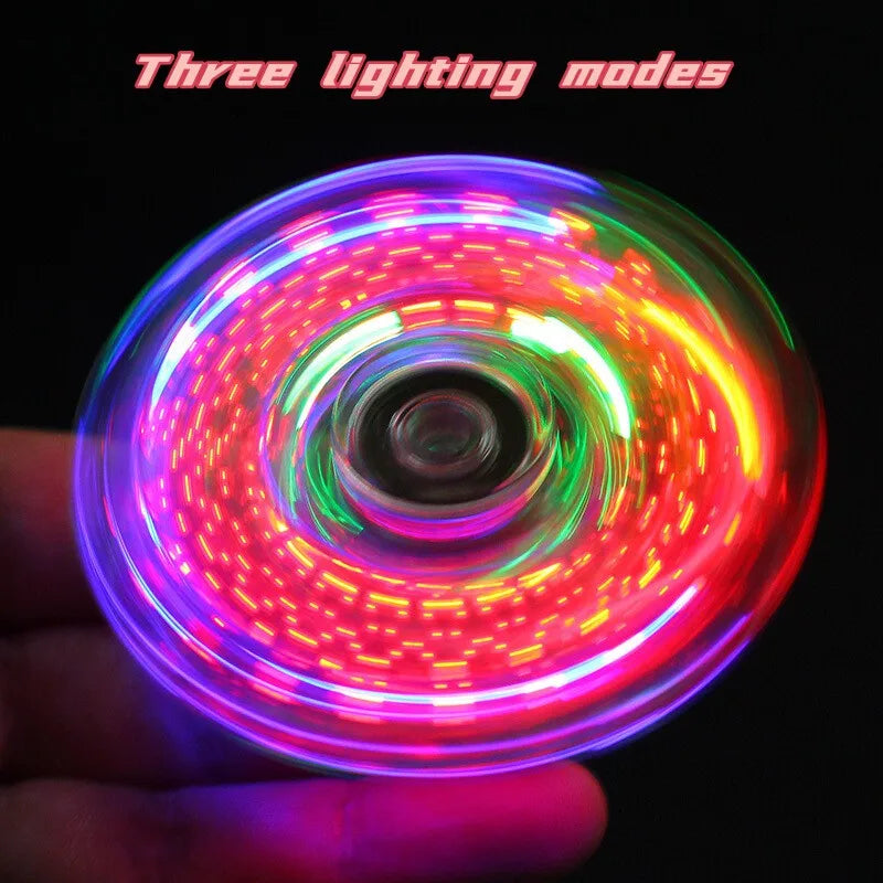 Luminous LED Light Fidget Spinner -  - #tag2#