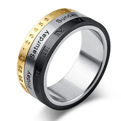 Titanium Steel Ring - Mens -  - #tag2#