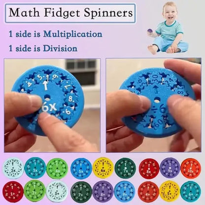 9Pcs Math Fidget Spinner Set -  - #tag2#