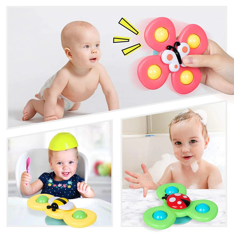 3pcs Baby Cartoon Fidget Spinners -  - #tag2#