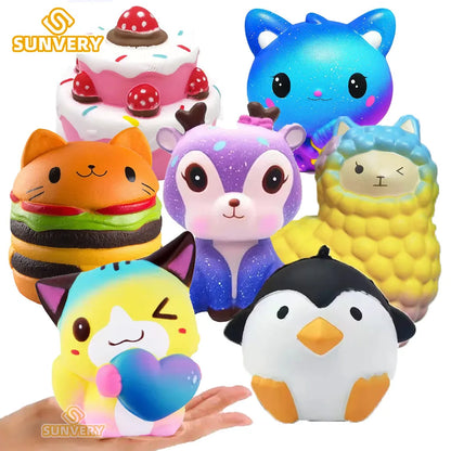 Jumbo Squishy Kawaii Animals - squishy - #tag2#