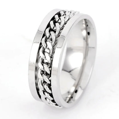 Rotating Chain Finger Ring -  - #tag2#