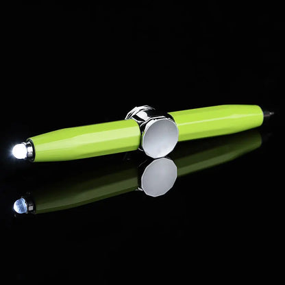 LED Metal Gyro Fidget Spinner Pen -  - #tag2#