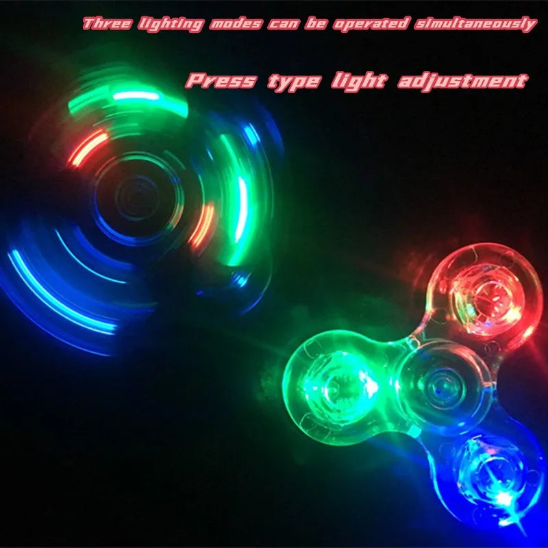 Luminous LED Light Fidget Spinner -  - #tag2#