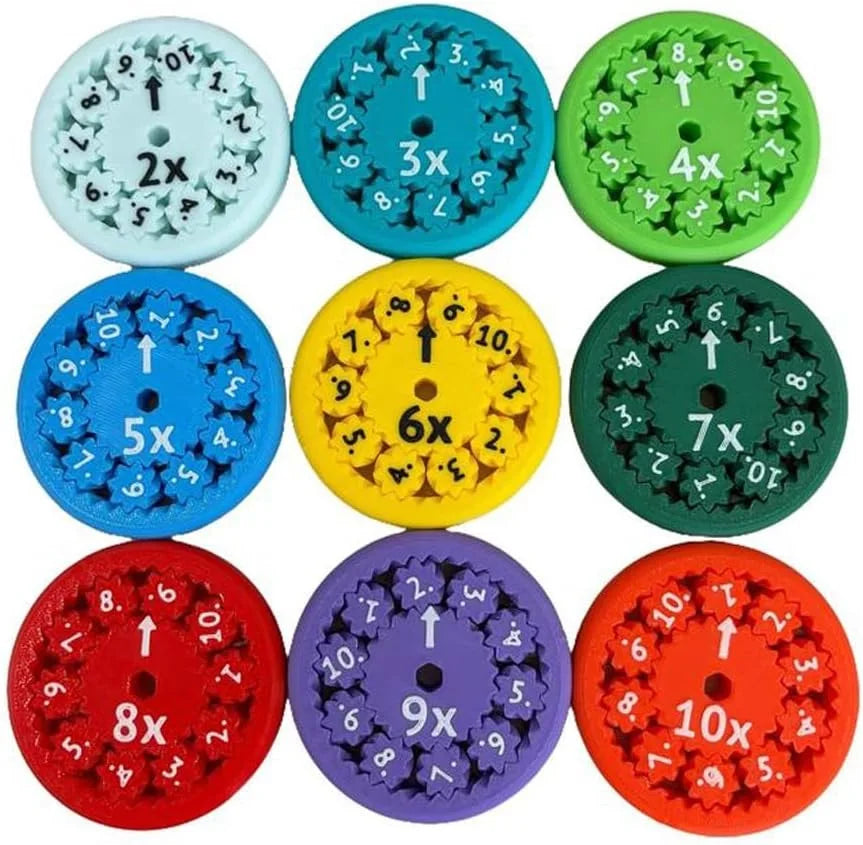 9Pcs Math Fidget Spinner Set -  - #tag2#