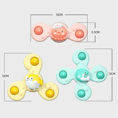 3pcs Baby Cartoon Fidget Spinners -  - #tag2#