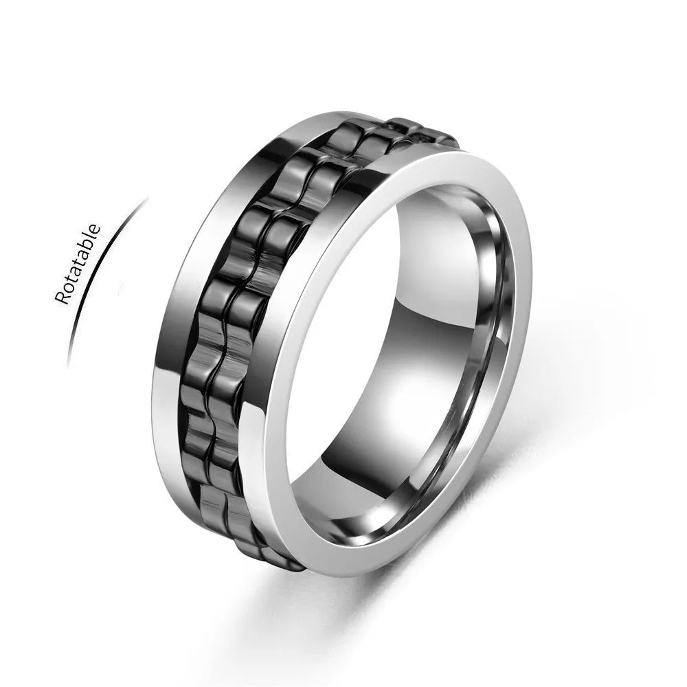 Mens Gear Chain Ring -  - #tag2#