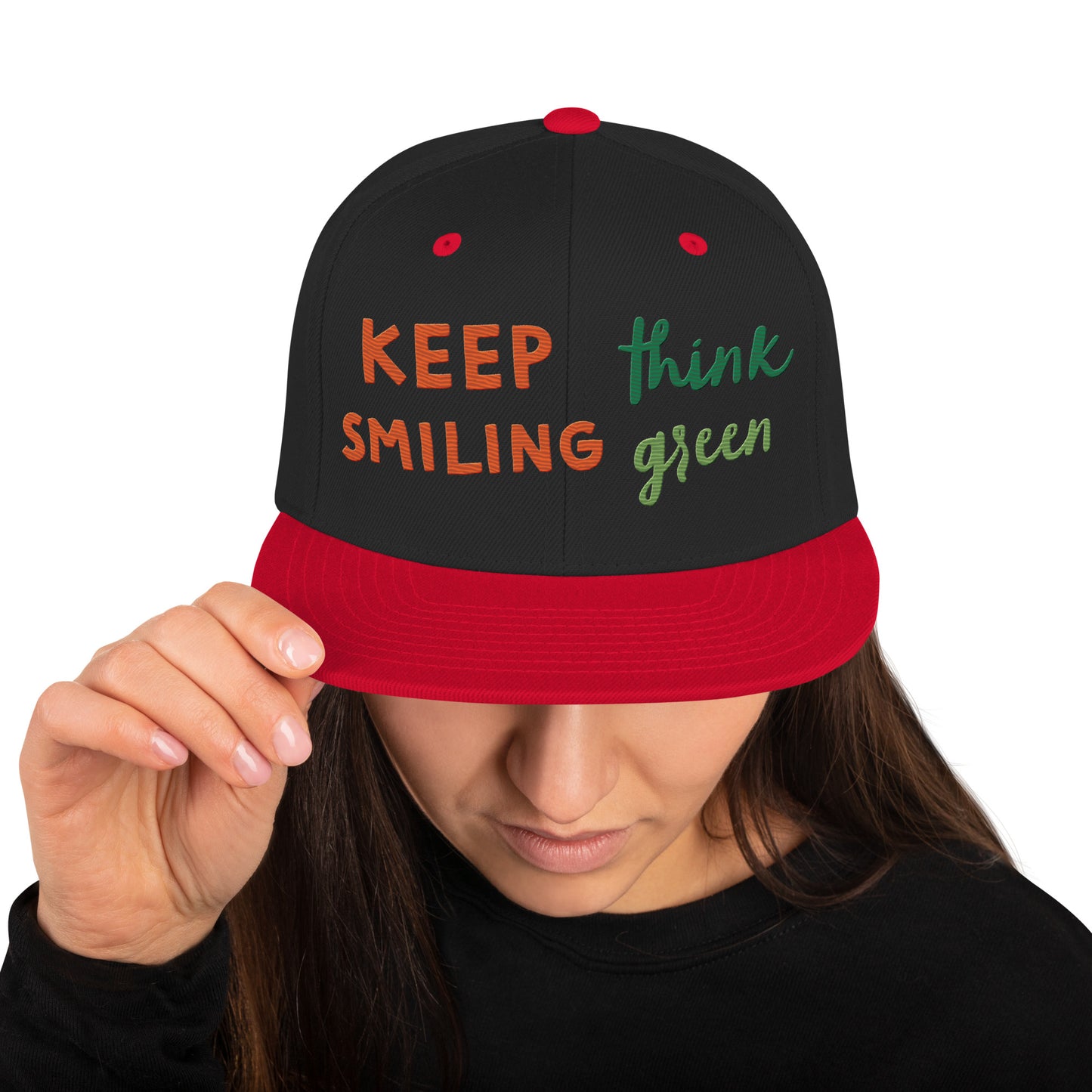 Snapback Hat - Think Green -  - #tag2#