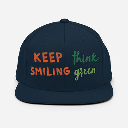 Snapback Hat - Think Green -  - #tag2#