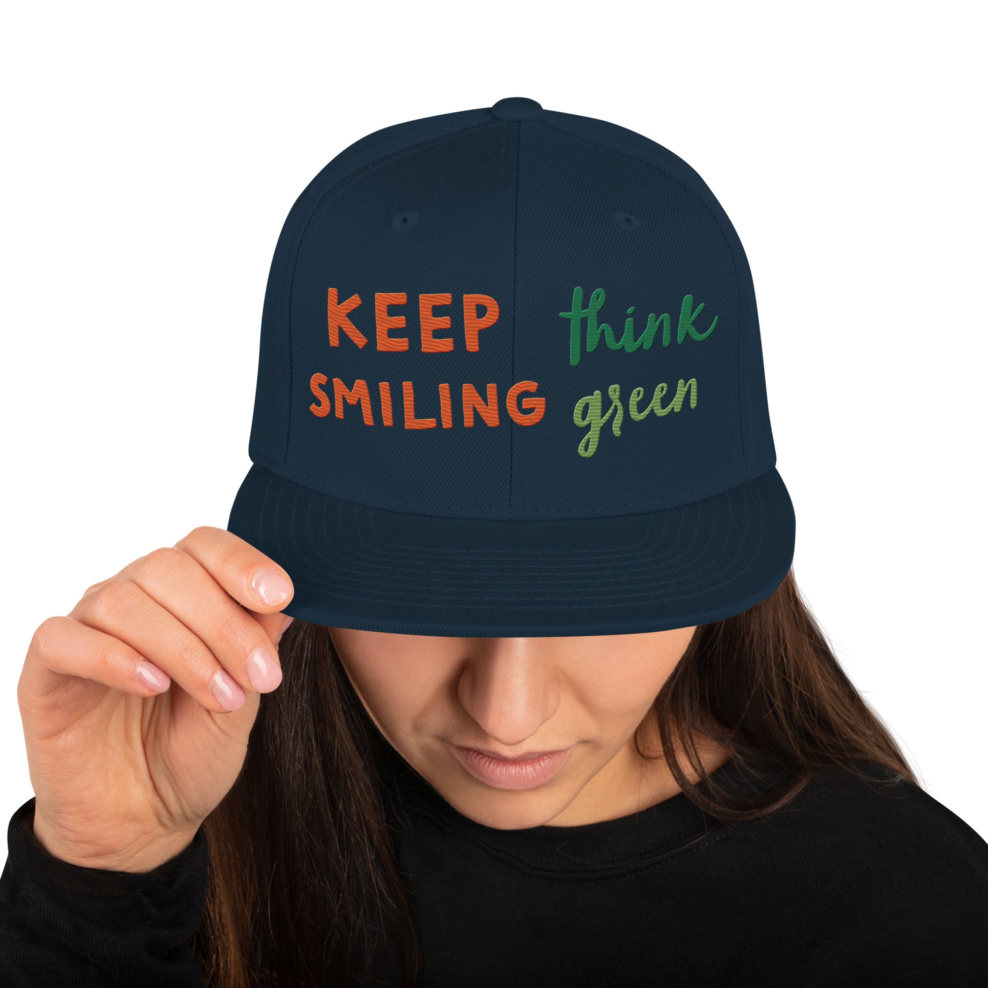 Snapback Hat - Think Green -  - #tag2#