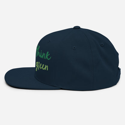 Snapback Hat - Think Green -  - #tag2#