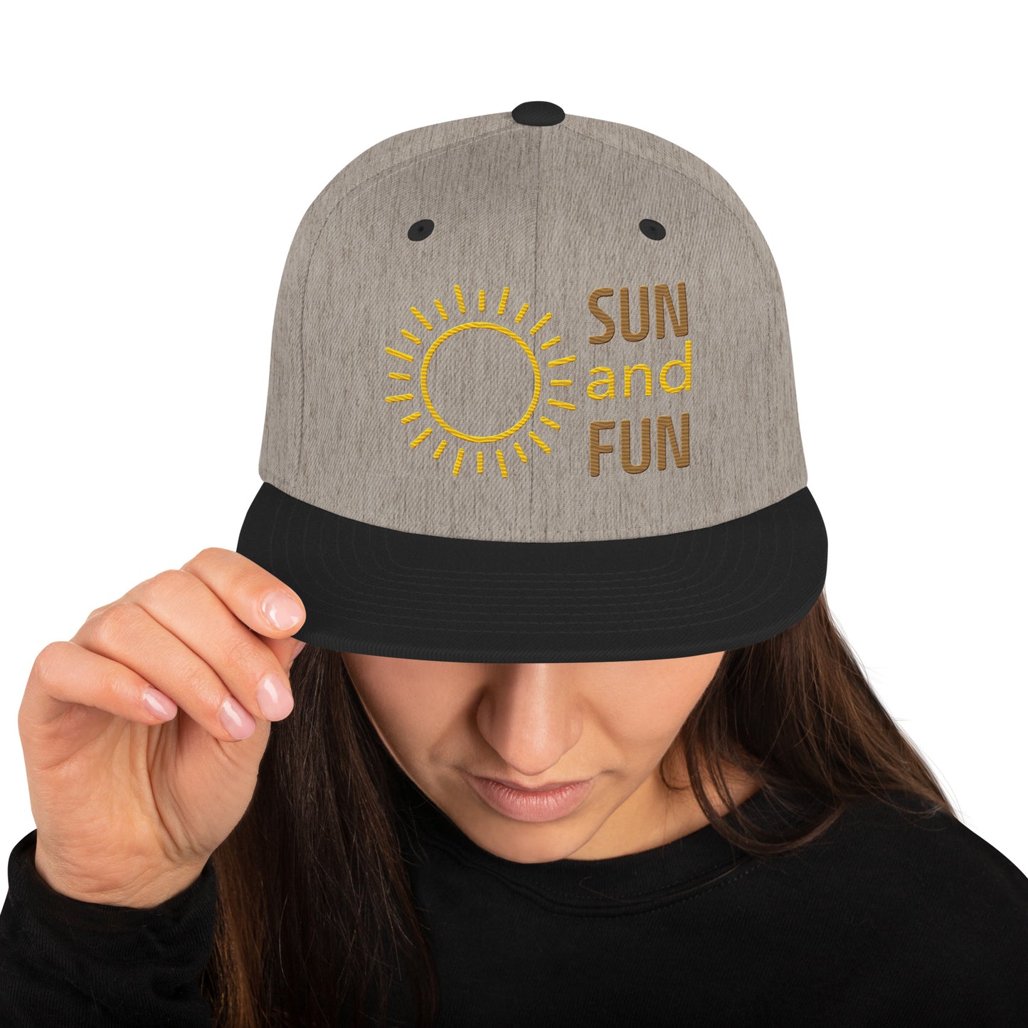 Snapback Hat - Sun and Fun -  - #tag2#