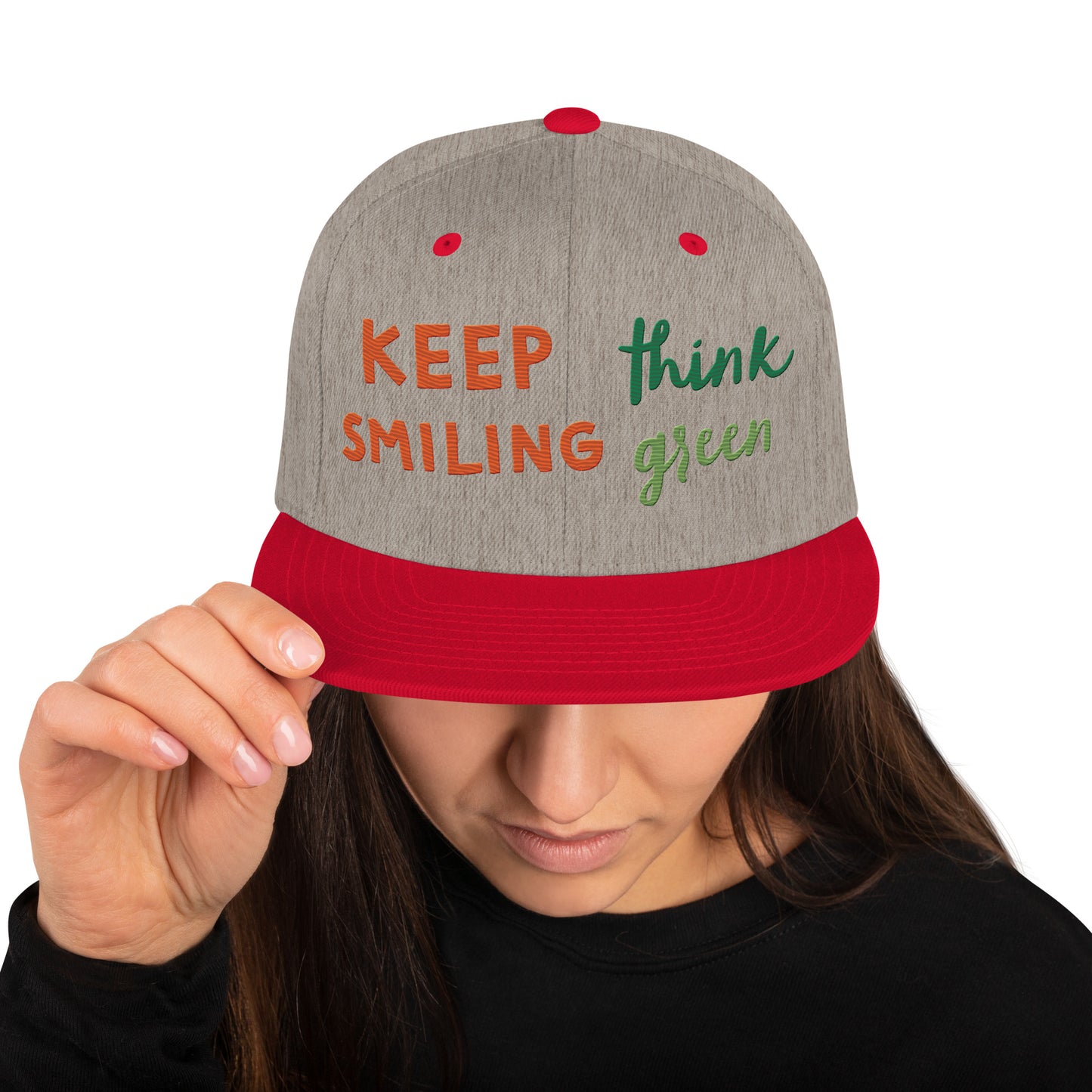 Snapback Hat - Think Green -  - #tag2#