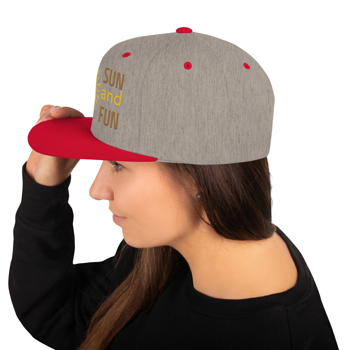 Snapback Hat - Sun and Fun -  - #tag2#