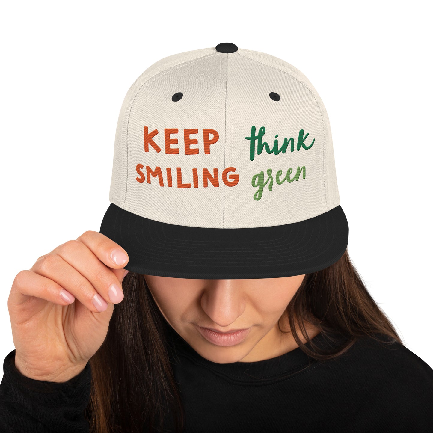 Snapback Hat - Think Green -  - #tag2#