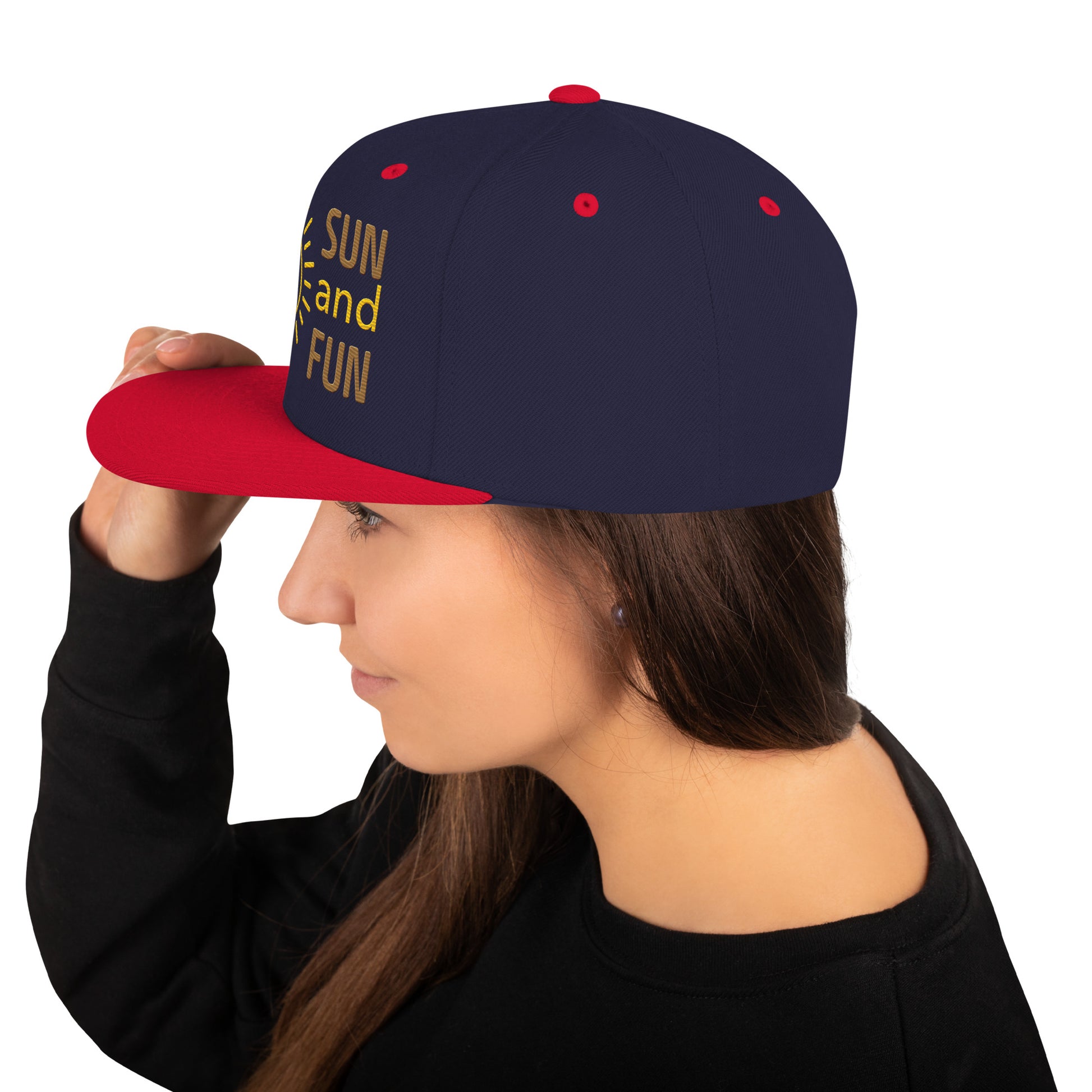 Snapback Hat - Sun and Fun -  - #tag2#