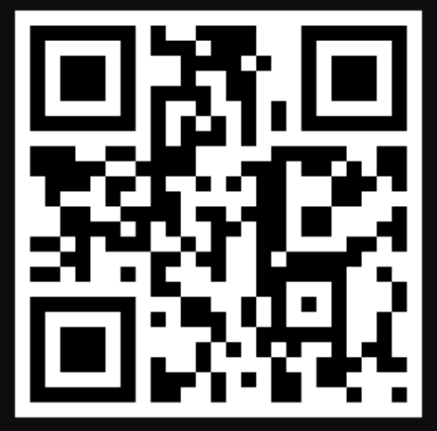 ilove2fidget website QR code to scan on camera app